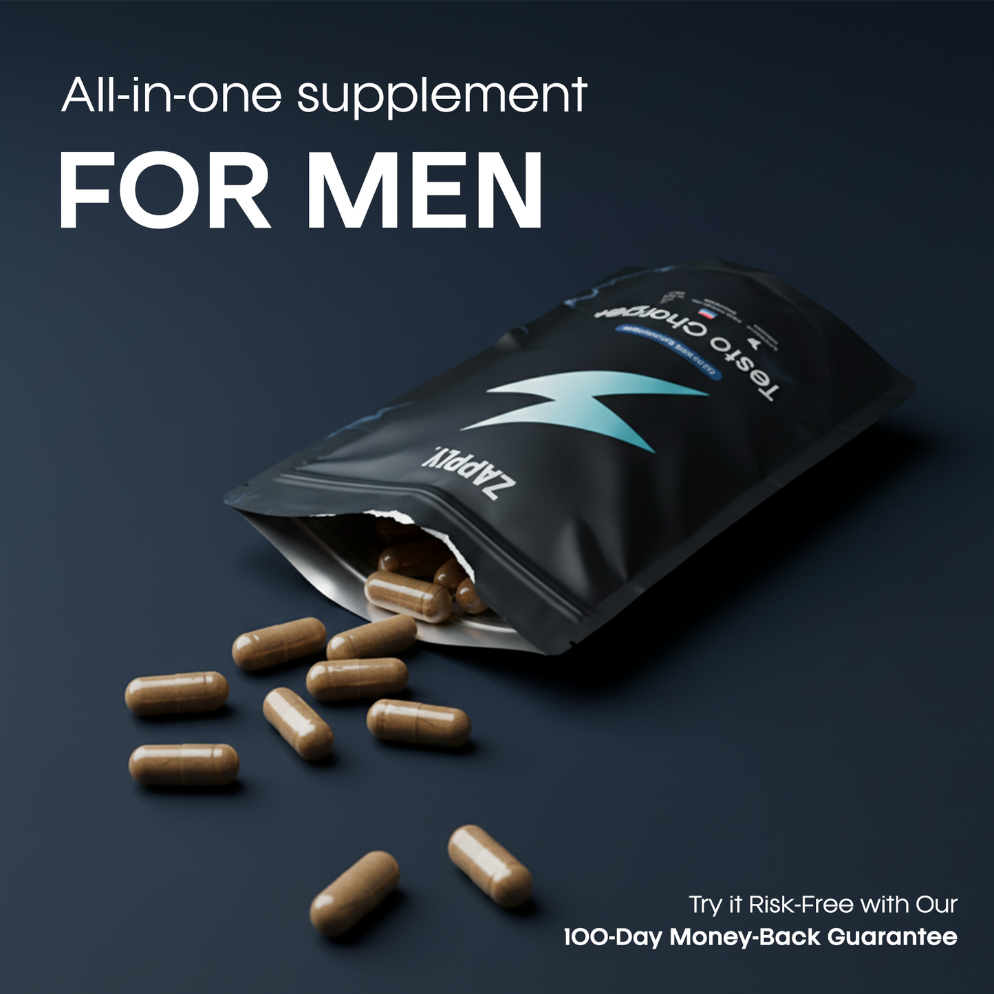 Testo Charge - Testosterone support- Buy 2 get 1 Free