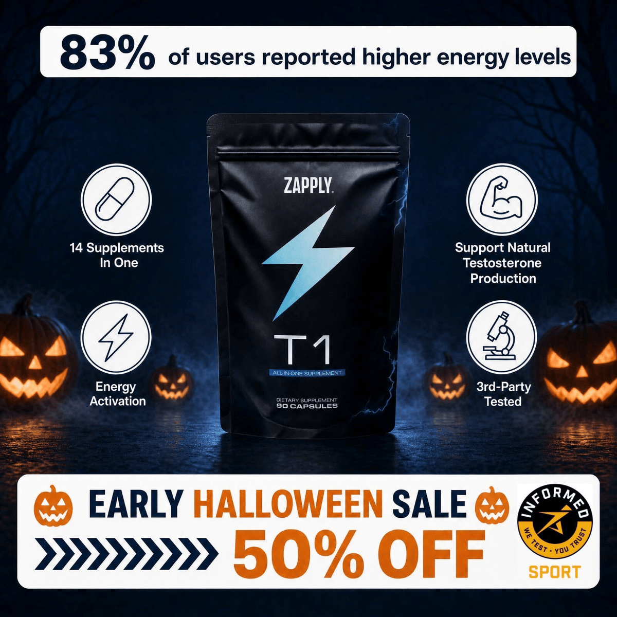 Zapply T1 (Testo Charge)