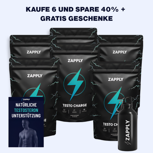 Testo Charge: 90 capsules + Free E-book offer