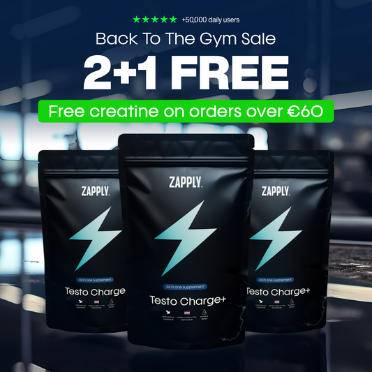 Testo Charge - Testosterone support- Buy 2 get 1 Free