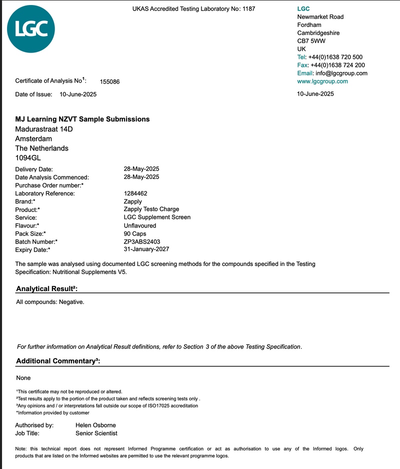 5. Third-Party Tested & Made in Europe