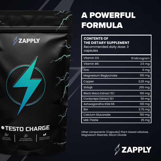 Testo Charge 6 Stuks Bundle (540 capsules)